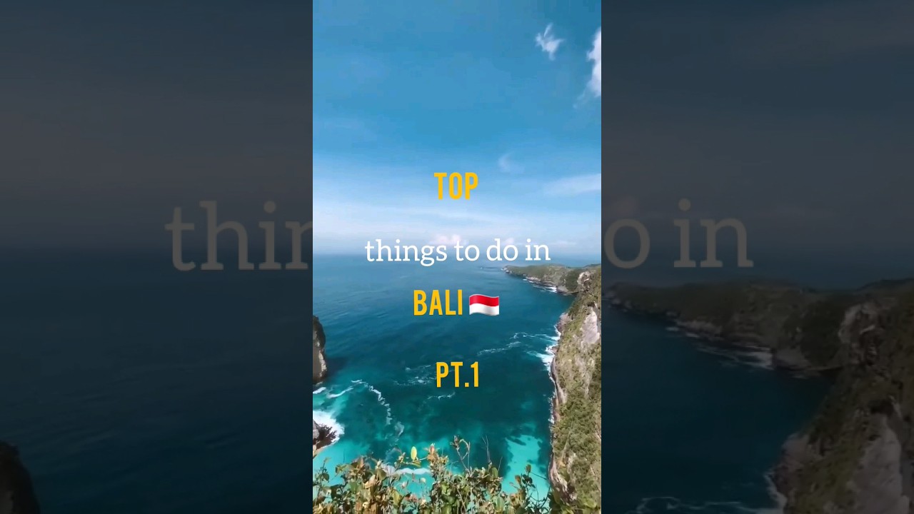 TOP THINGS to do in BALI 🇮🇩 Your ultimate travel guide to Indonesia